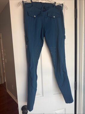 Women’s Performance Riding Tights in Teal